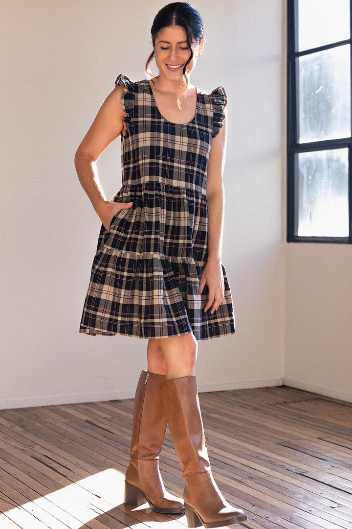 Lucy Dress - Plaid