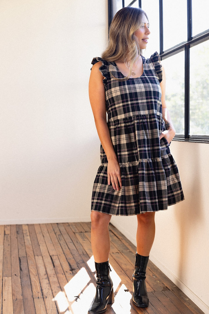 Lucy Dress - Plaid