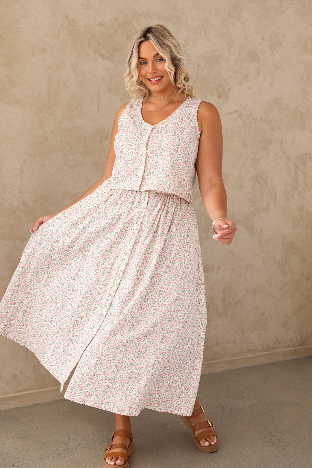 Como Top - Chantilly Bloom