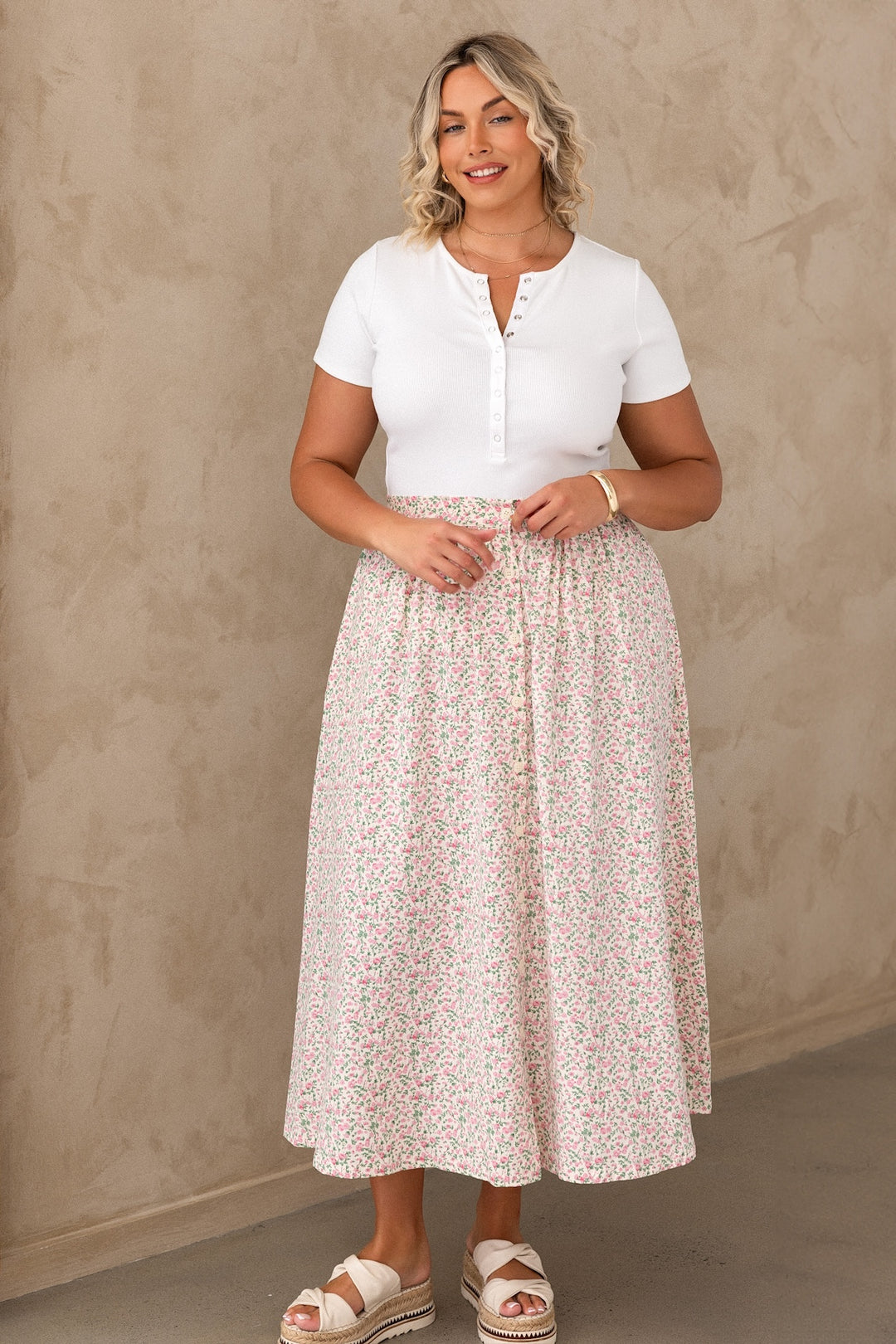 Wendy Skirt - Chantilly Bloom