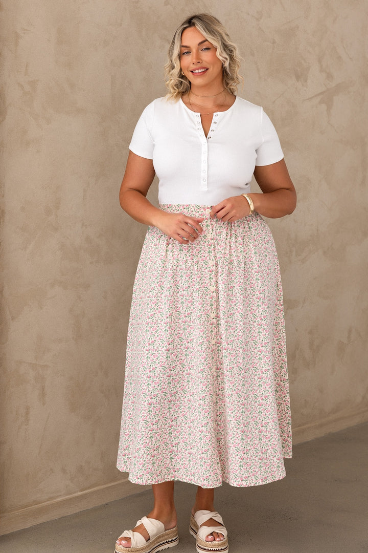 Wendy Skirt - Chantilly Bloom