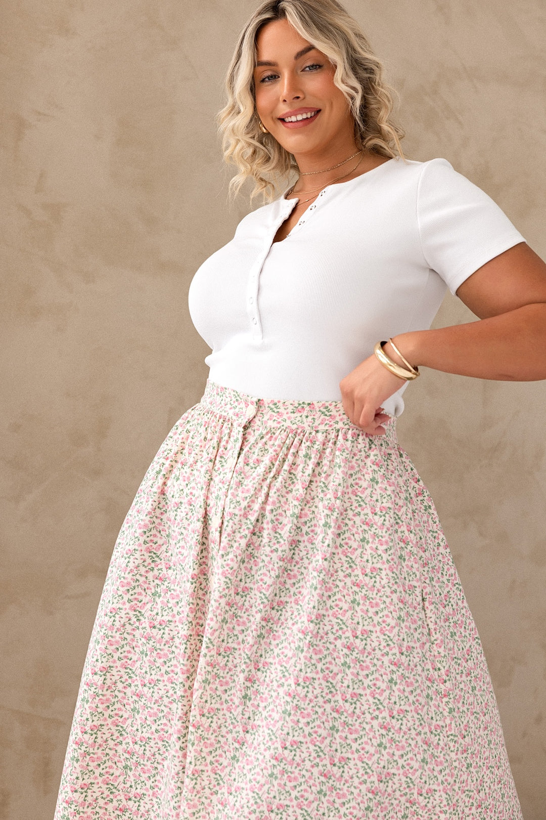 Wendy Skirt - Chantilly Bloom