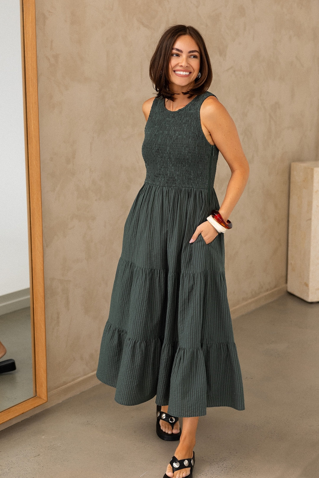 Sophie Dress - Juniper