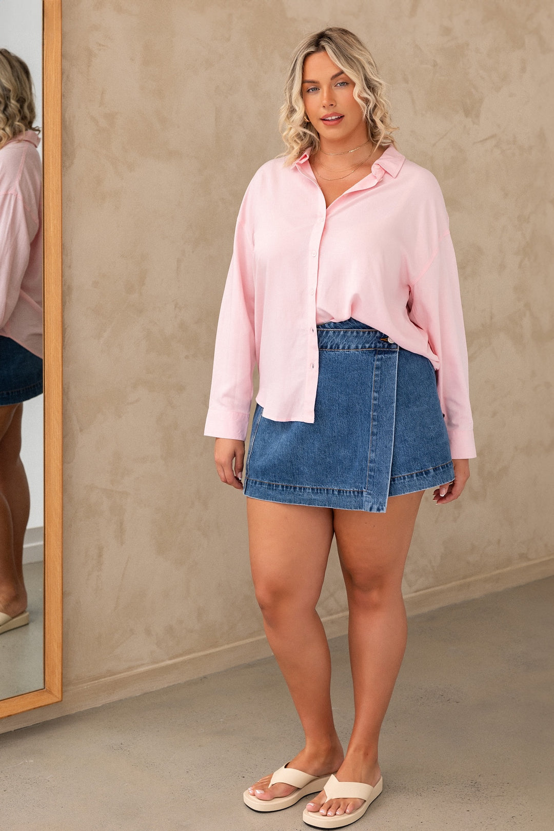 Bella Shirt - Frosting