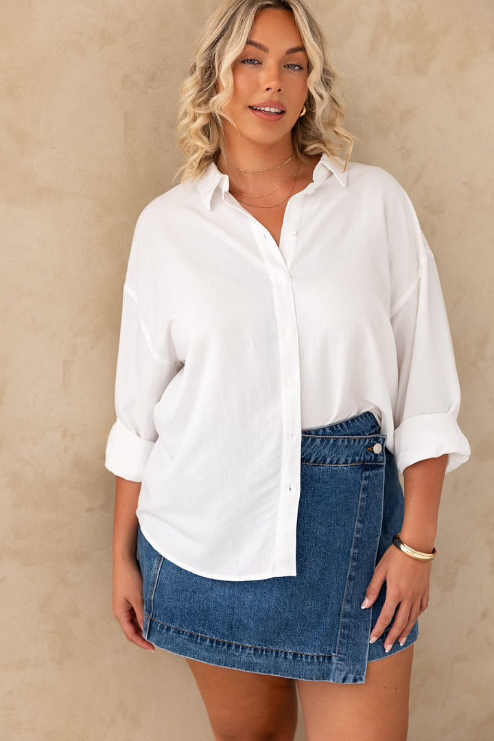 Bella Shirt - White