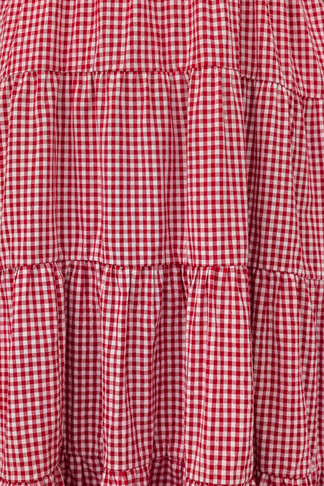 Vivienne Dress - Red Gingham
