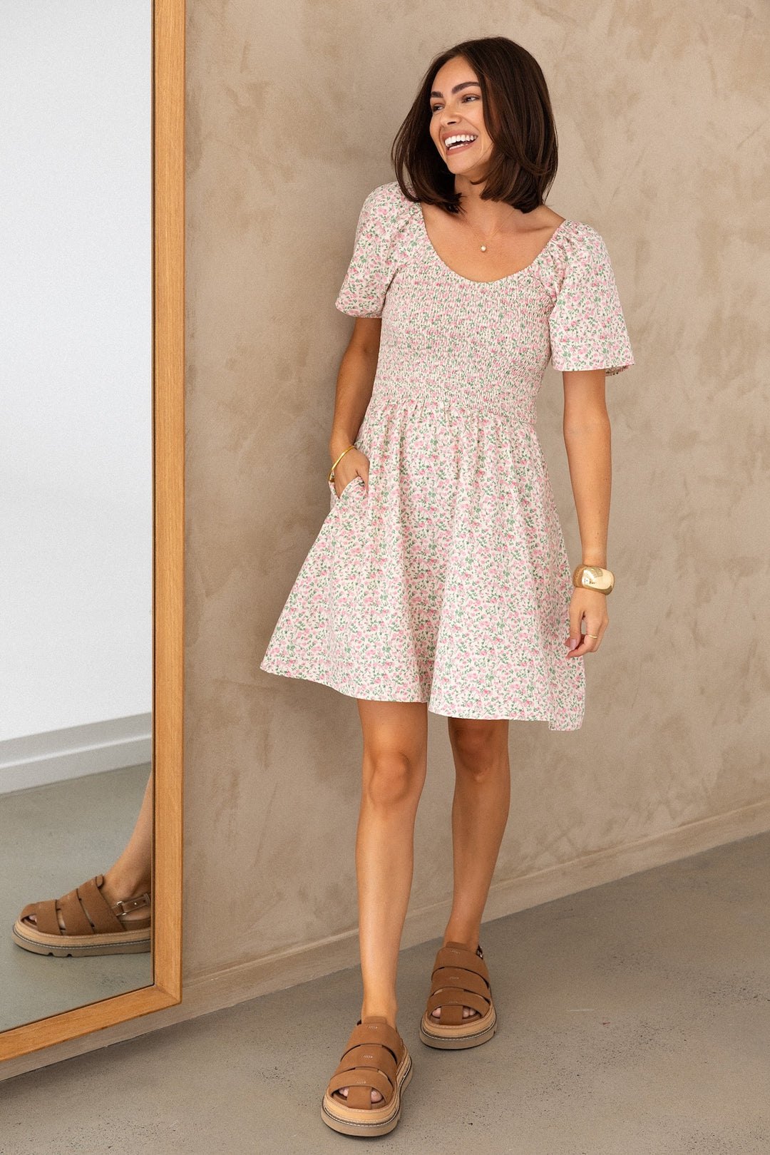 Quinn Dress - Chantilly Bloom