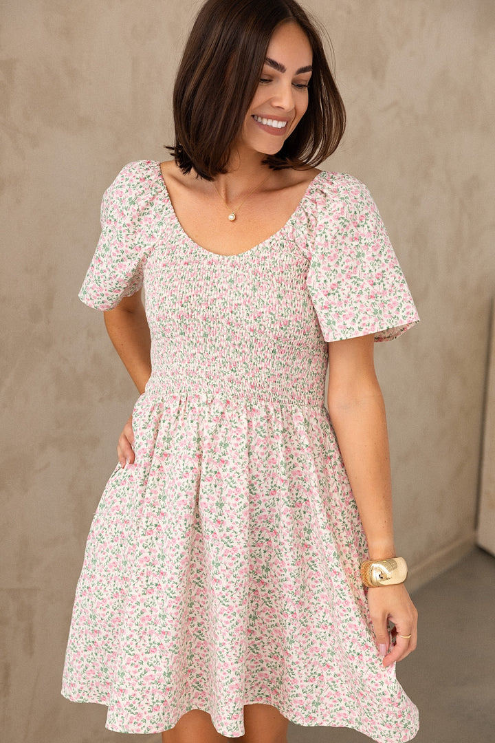 Quinn Dress - Chantilly Bloom