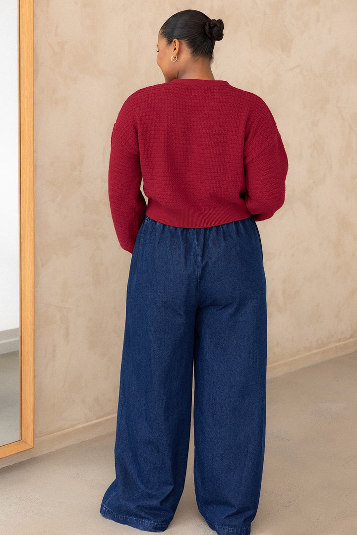Ginny Cardigan - Chilli
