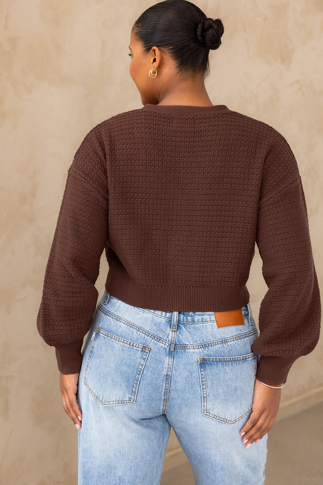 Ginny Cardigan - Brunette