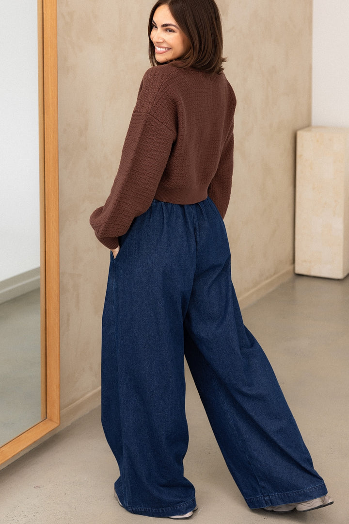 Ginny Cardigan - Brunette
