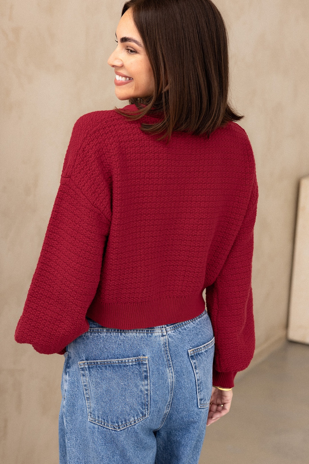 Ginny Cardigan - Chilli