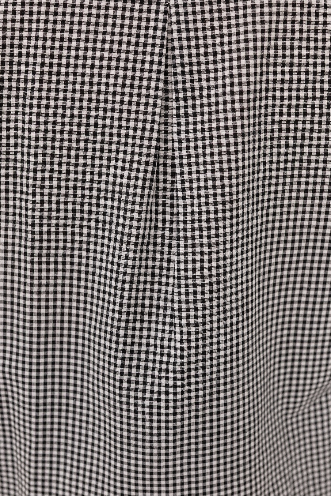 Maggie Shorts - Black Gingham