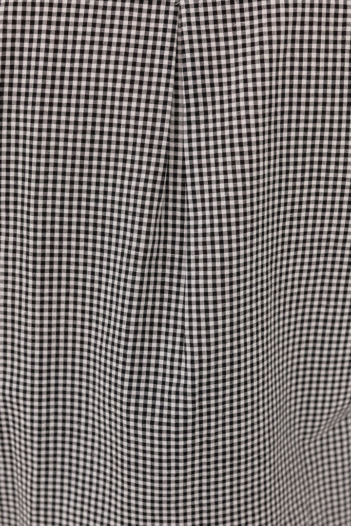 Maggie Shorts - Black Gingham