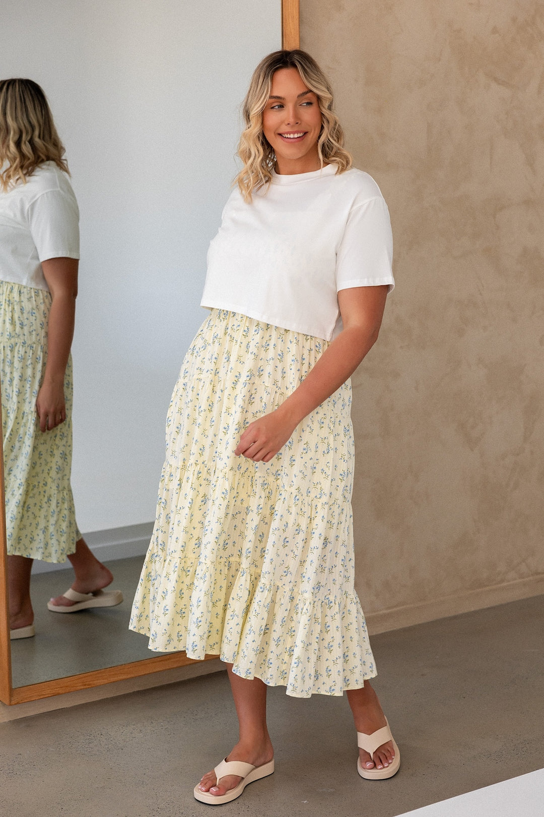 Adele Dress - Buttercup Bloom