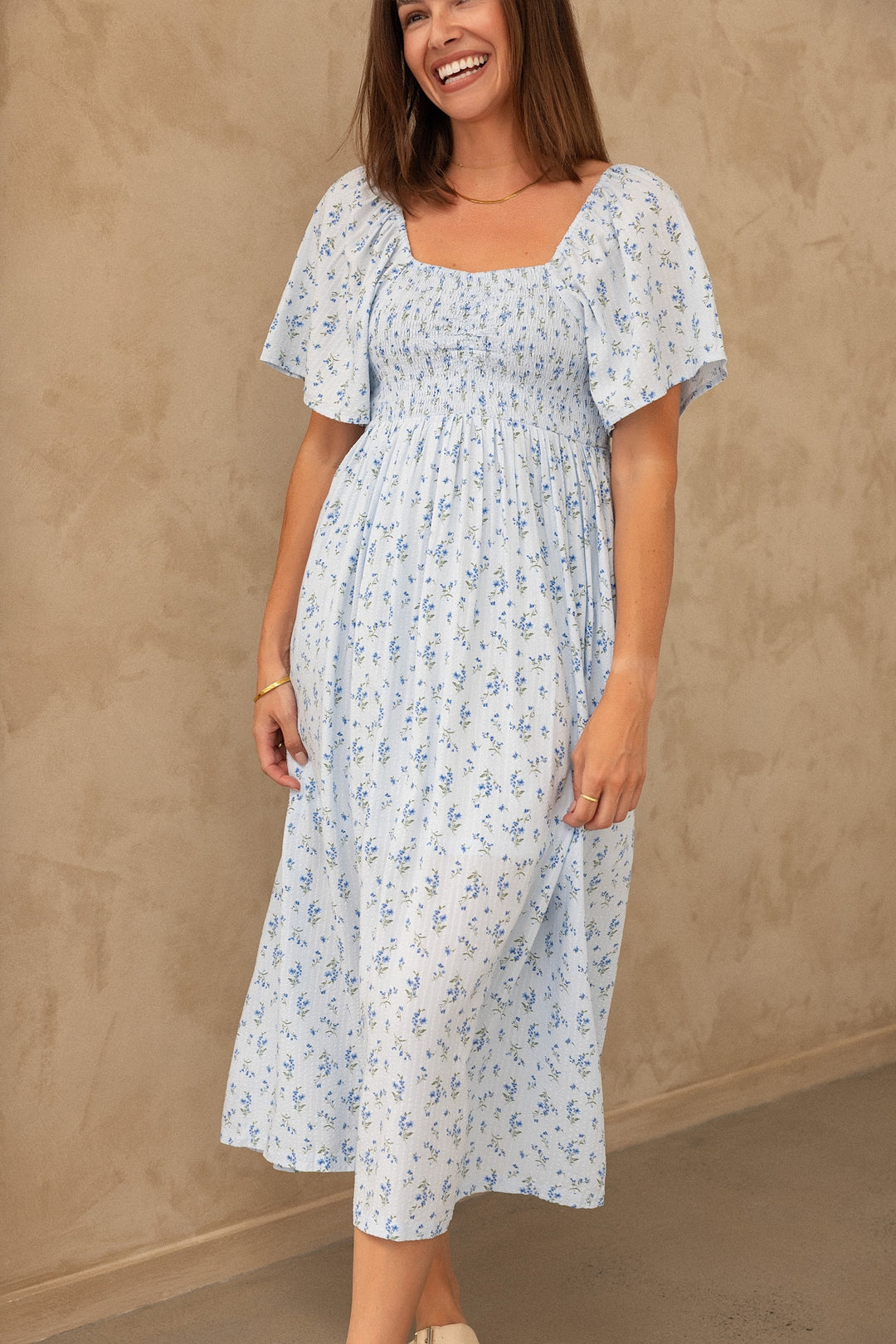 Gabby Dress - Spring Bloom