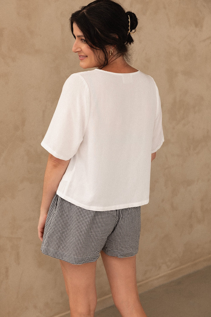 Asha Top - White