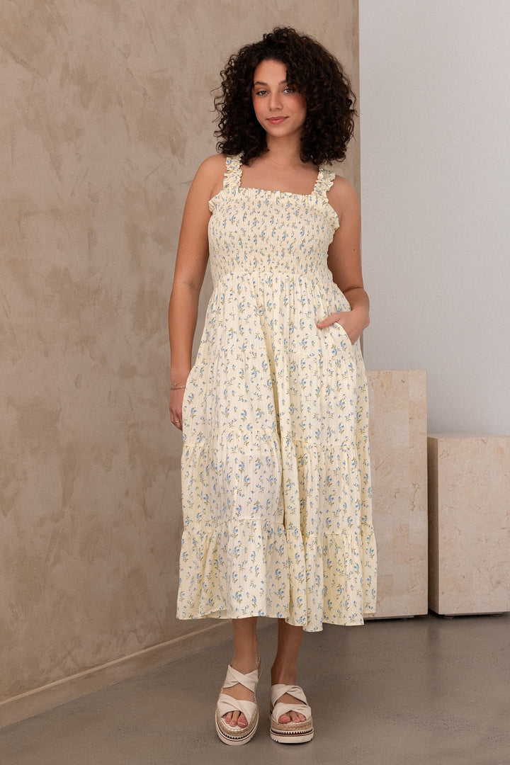 Adele Dress - Buttercup Bloom