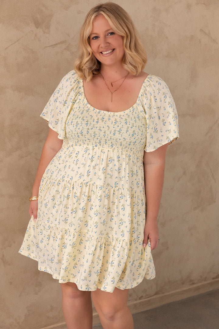 Melody Dress - Buttercup Bloom