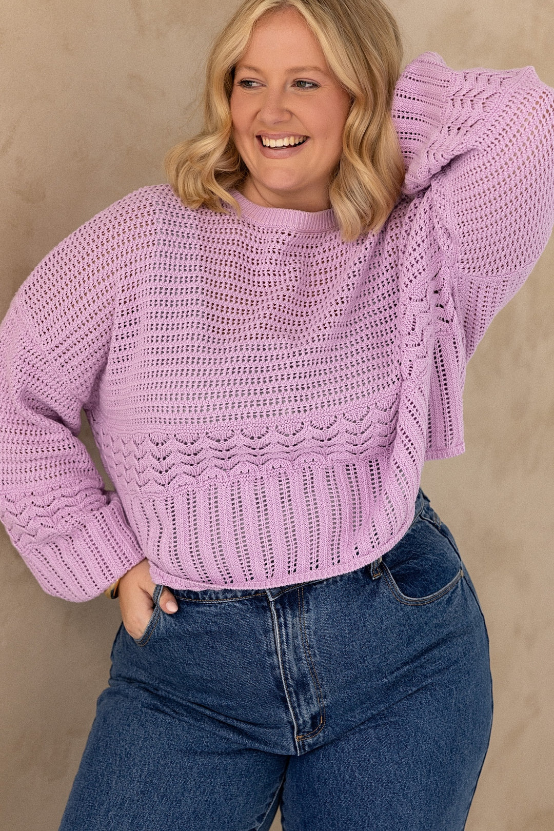 Freya Knit - Lilac