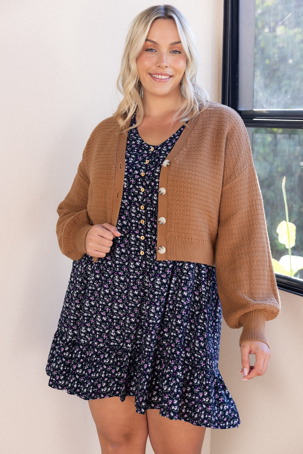 Ginny Cardigan - Pecan