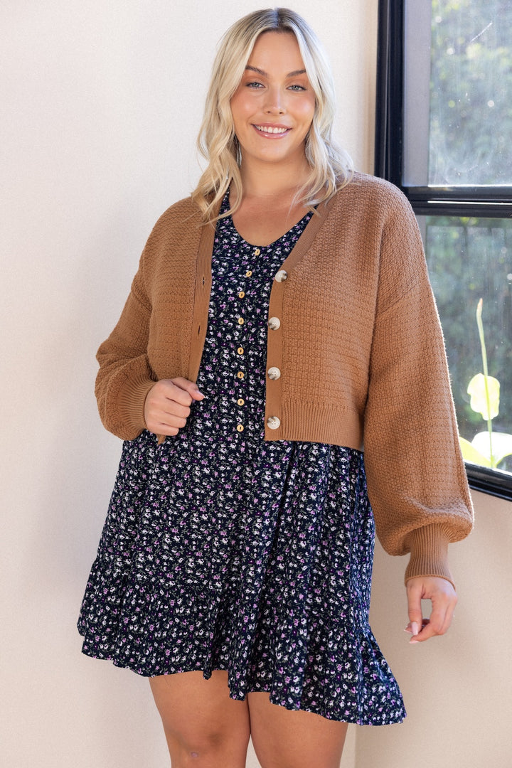 Ginny Cardigan - Pecan