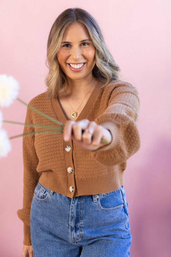 Ginny Cardigan - Pecan