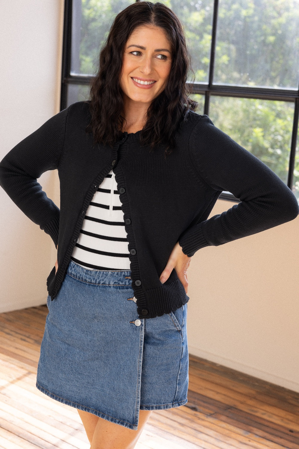 Eden Cardigan - Black