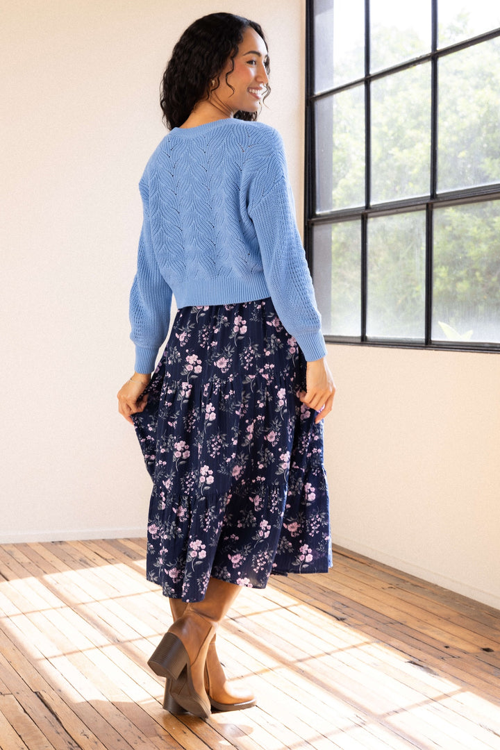 Jessa Knit - Sky