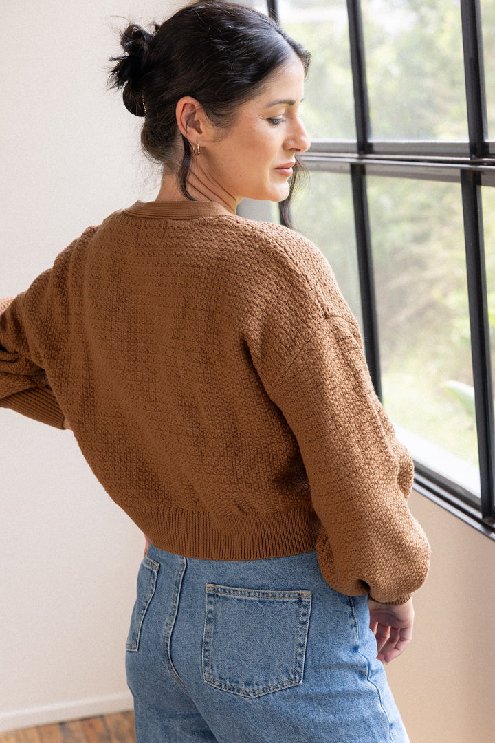 Ginny Cardigan - Pecan
