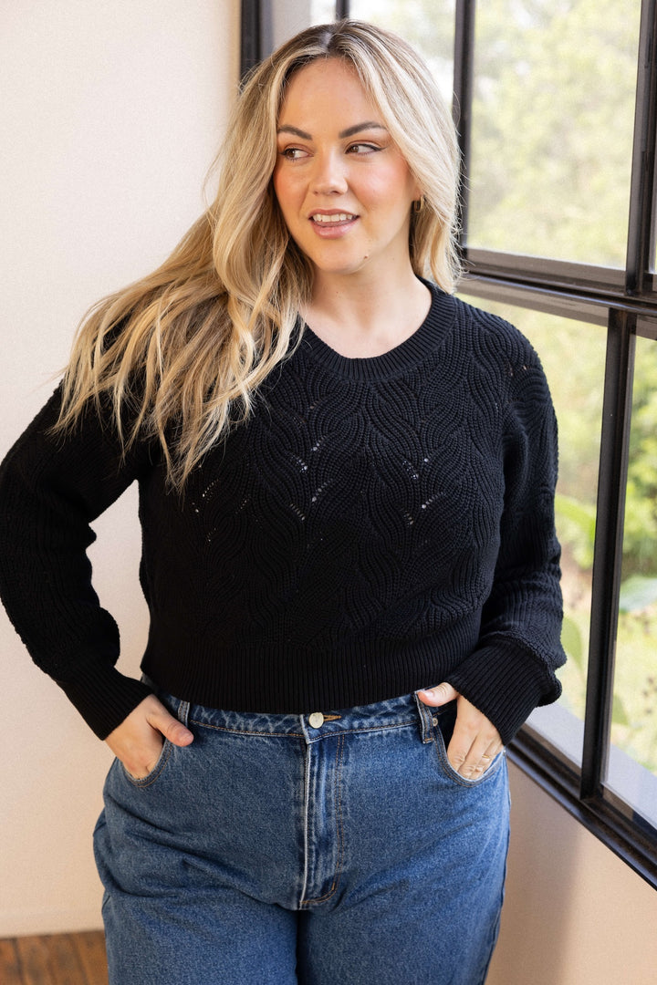 Jessa Knit - Raven