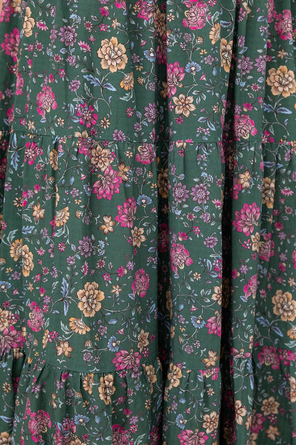 Siena Dress - Emerald Botanica