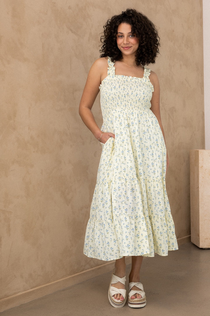 Adele Dress - Buttercup Bloom