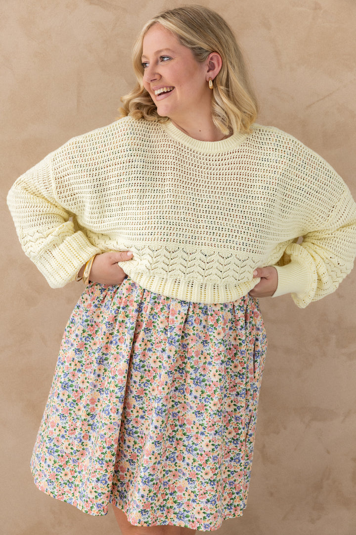 Freya Knit - Butter