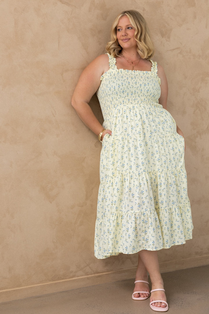 Adele Dress - Buttercup Bloom
