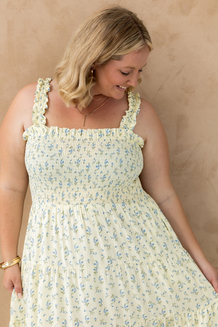 Adele Dress - Buttercup Bloom