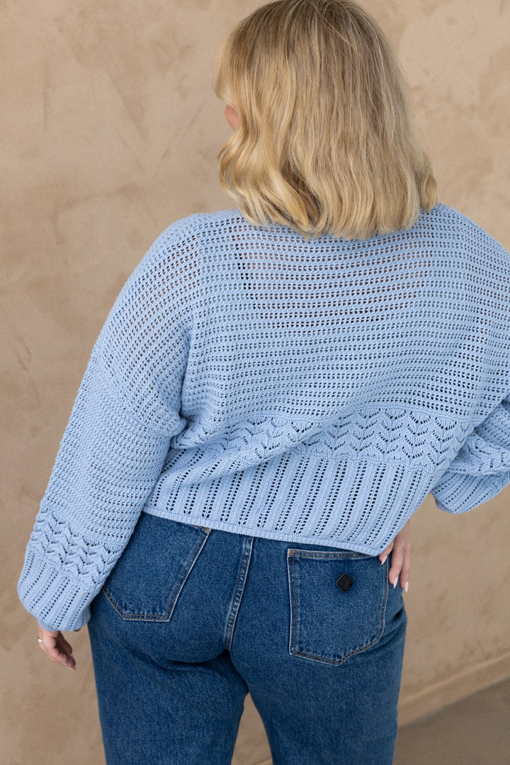 Freya Knit - Chambray