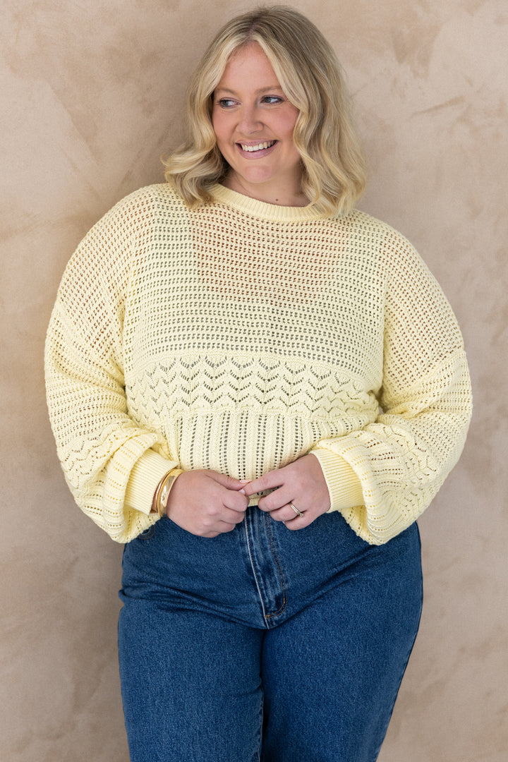 Freya Knit - Butter