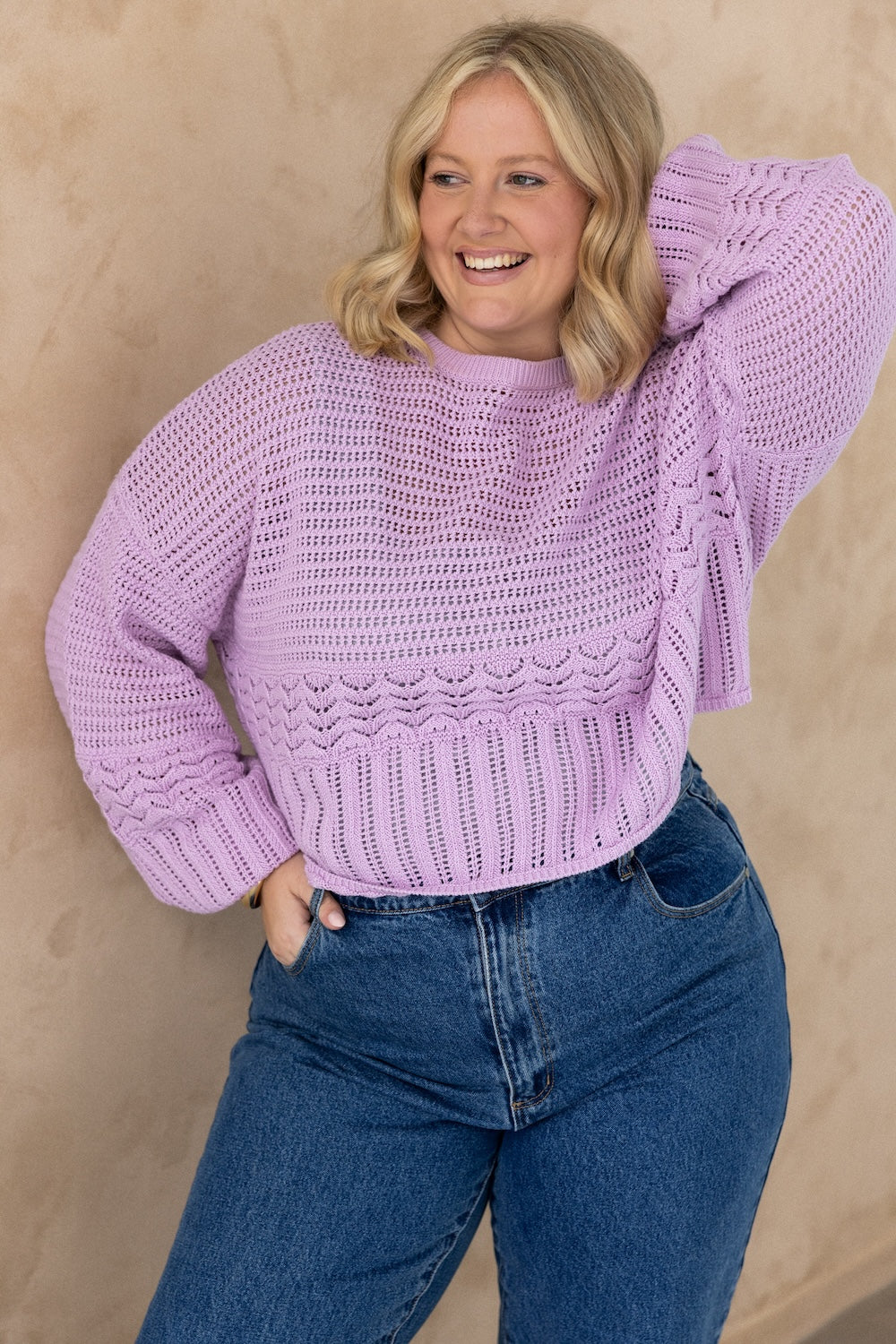 Freya Knit - Lilac
