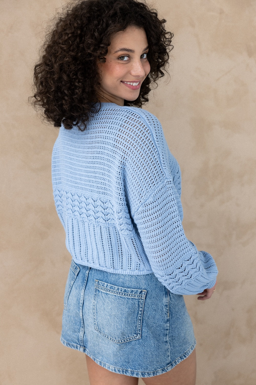 Freya Knit - Chambray