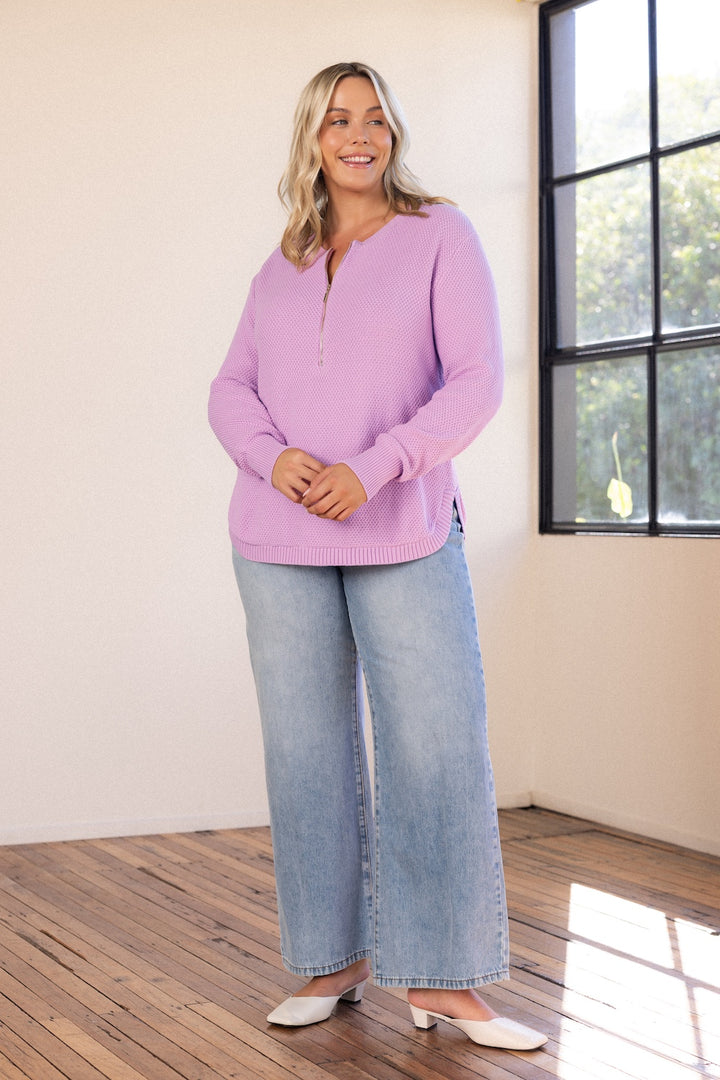 Augie Knit - Wisteria