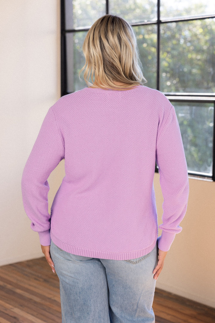 Augie Knit - Wisteria