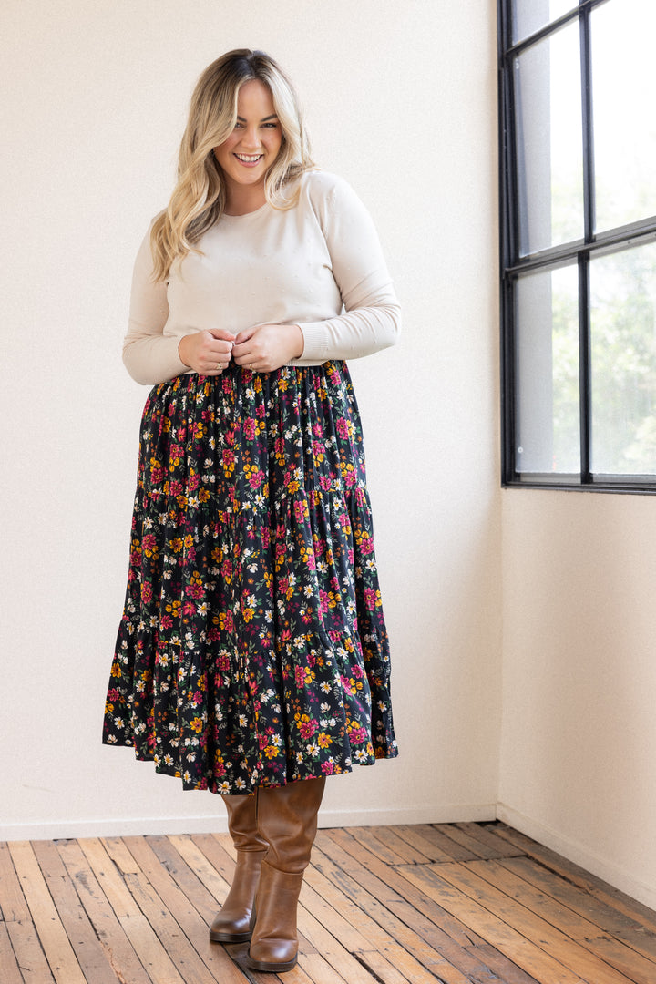 Maisy Knit - Ecru