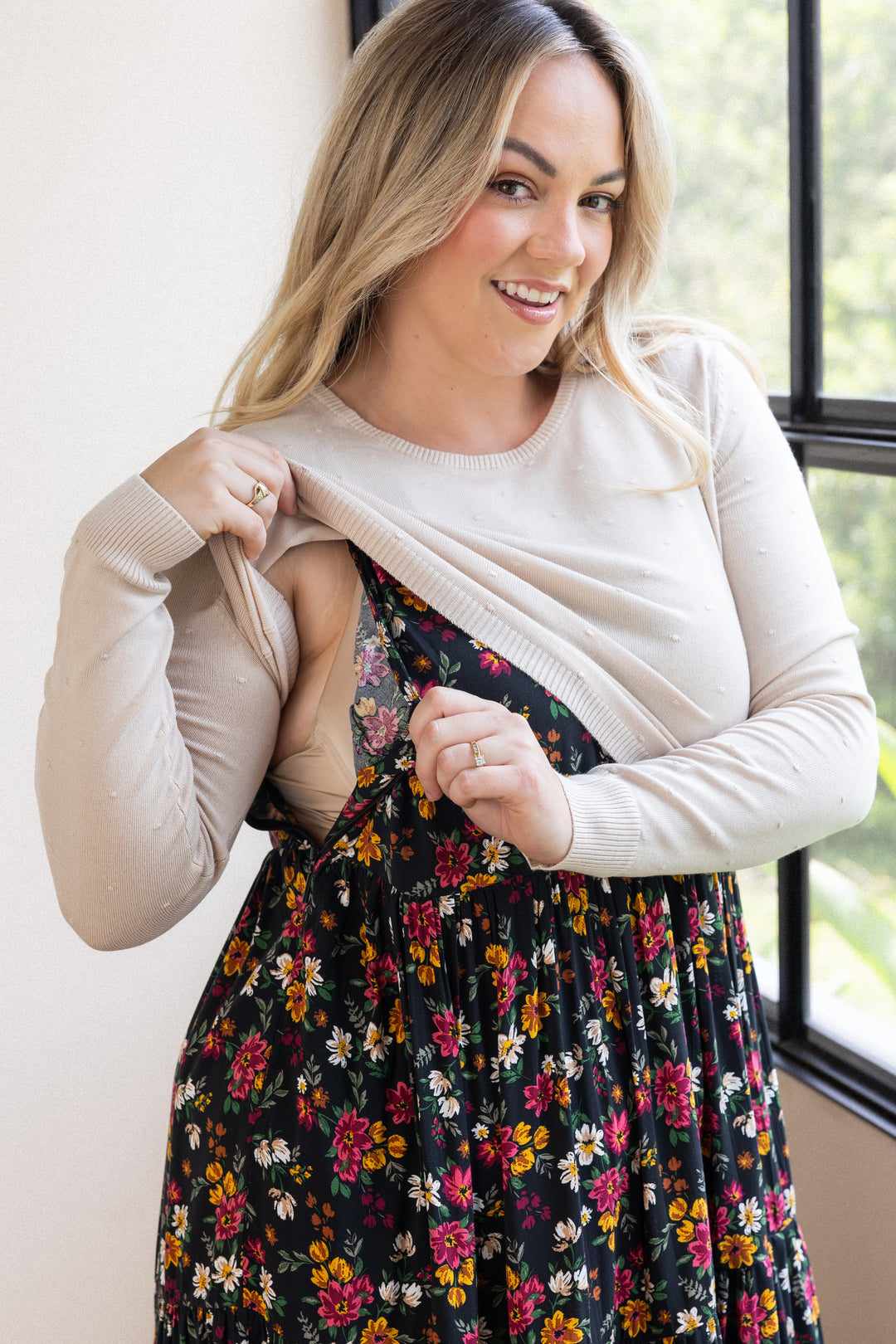Maisy Knit - Ecru