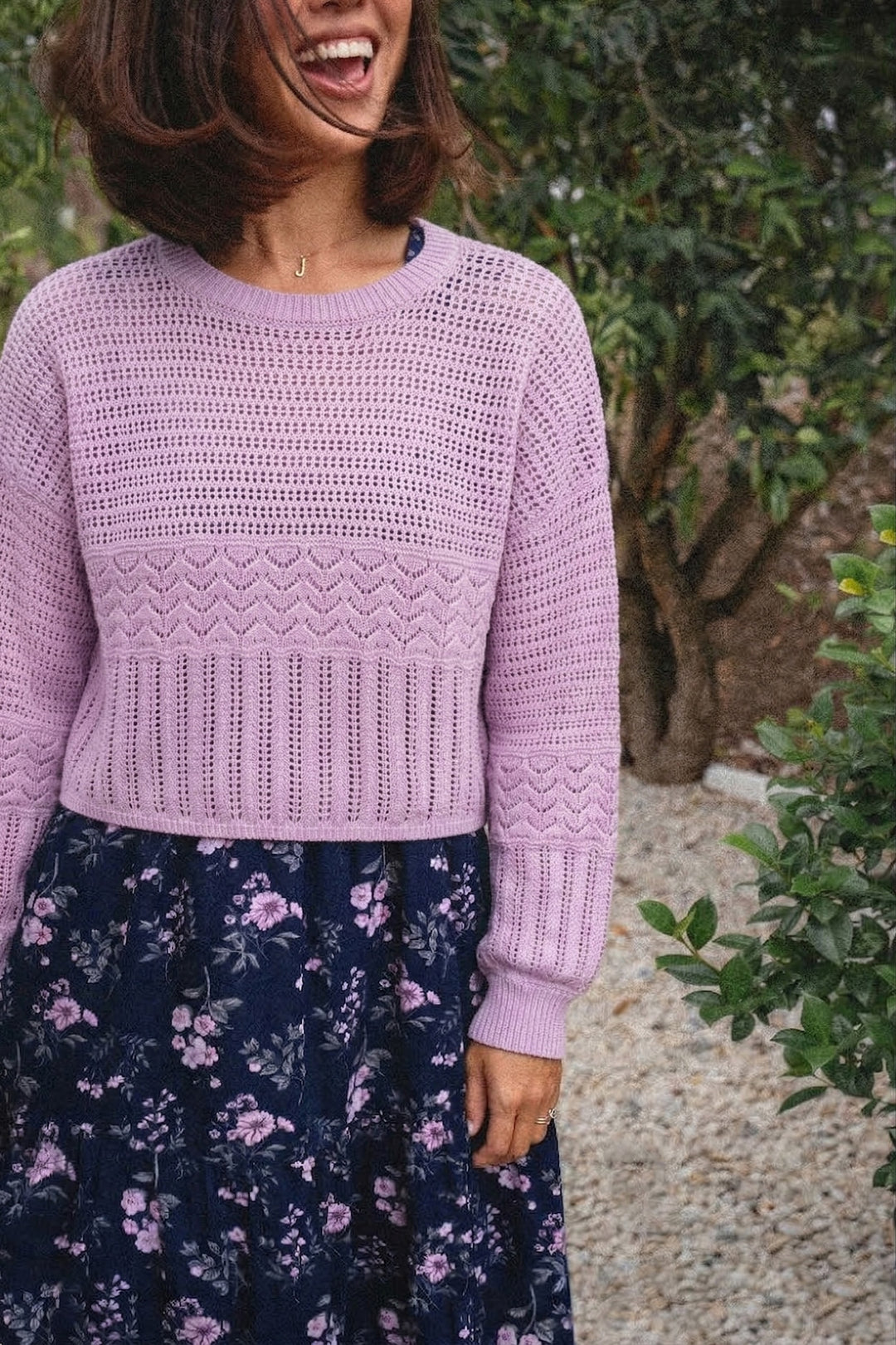 Freya Knit - Lilac