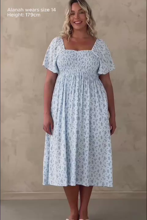 Gabby Dress - Spring Bloom