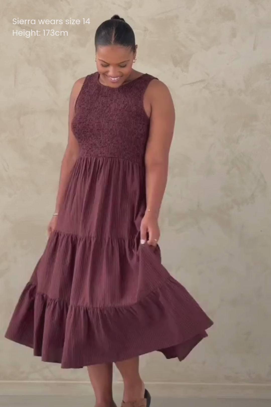 Sophie Dress - Walnut