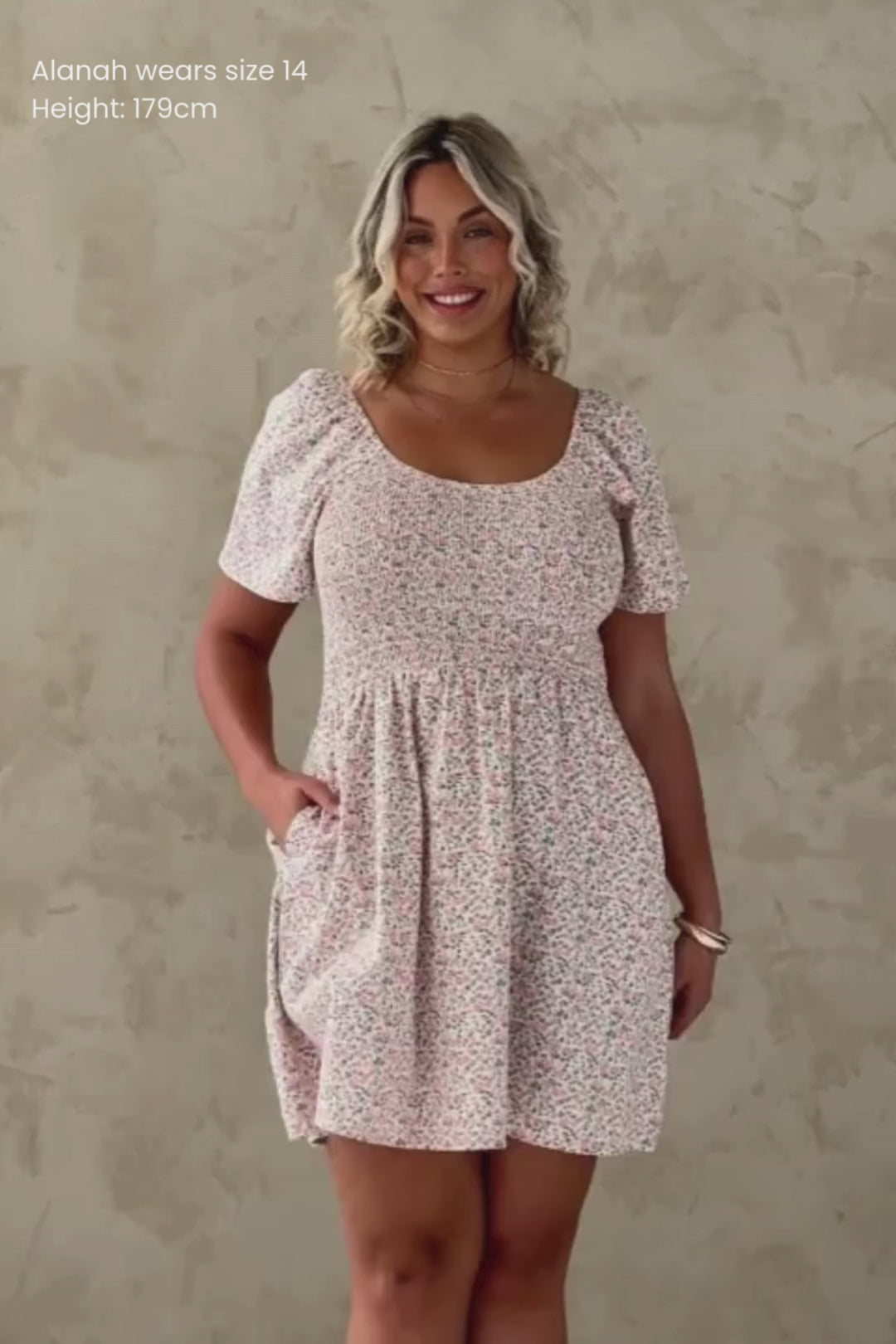 Quinn Dress - Chantilly Bloom