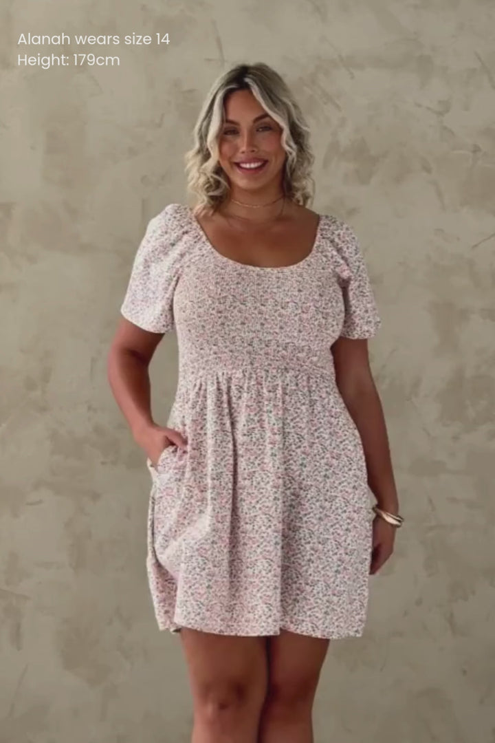 Quinn Dress - Chantilly Bloom