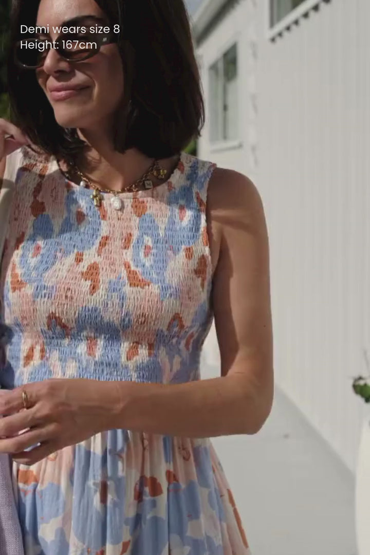 Sophie Dress - Blooming Winter